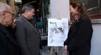 Giresun'da Sanat Sokağı'nda Piyano Merdiveni Oluşturuldu