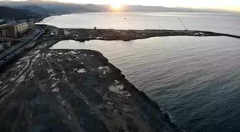 İyidere Lojistik Merkezi'nin dolgusu yüzde 72'ye ulaştı