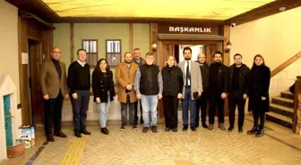 İnşaat Mühendisleri Odası Bursa Şubesi Tavşanlı Belediyesi'ni ziyaret etti