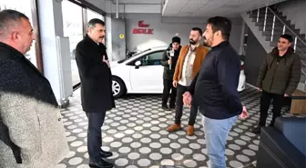 Erzurum Valisi Mustafa Çiftçi, Erzurum Otonomi'yi ziyaret etti