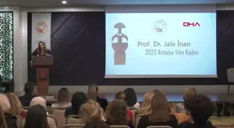 Antalya Kadın Müzesi'nden Prof. Dr. Özlenen Özkan'a 'Jale İnan 2023 Yılın Kadını Ödülü'