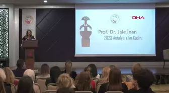 Antalya Kadın Müzesi'nden Prof. Dr. Özlenen Özkan'a Jale İnan 2023 Yılın Kadını Ödülü