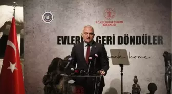 Türkiye'ye Geri Getirilen 42 Eser Antalya Müzesi'nde Sergilendi