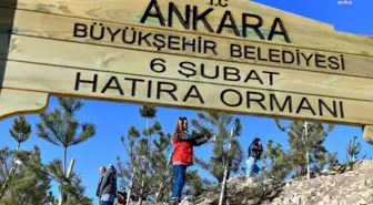 Ankara Büyükşehir Belediyesi 6 Şubat Hatıra Ormanı Oluşturdu