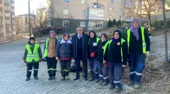 Bilecik Belediye Başkanı Mustafa Sadık Kaya, belediye çalışmalarını yerinde inceledi