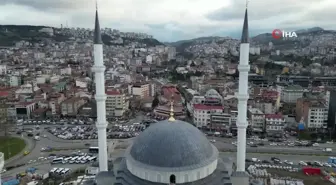 Doğu Karadeniz'in en büyük cami ve külliyesi inşaatı sürüyor