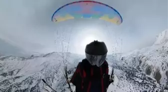 Ergan Dağı'nda Wingsuit Atlayışı