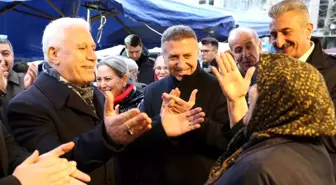 CHP Bursa Büyükşehir Belediye Başkan Adayı Mustafa Bozbey Seçim Çalışmalarını Sürdürüyor