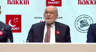 Saadet Partisi, 339 Belediye Başkan Adayını Açıkladı...Temel Karamollaoğlu: 'Belediyelerimizin Kapısından Arsız, Hırsız Girmeyecektir'