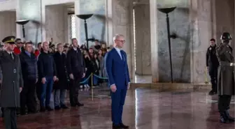 Türkiye Hentbol Federasyonu Anıtkabir'i ziyaret etti