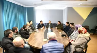 AK Parti Van Büyükşehir Belediye Başkan Adayı Abdulahat Arvas, STK'ları ve esnafı ziyaret etti