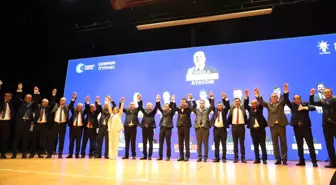 Muğla'da Cumhur İttifakı'nın Büyükşehir ve ilçe belediye başkan adayları tanıtıldı