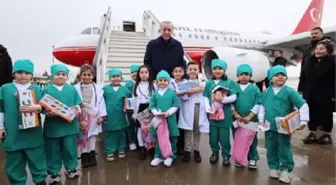 Cumhurbaşkanı Erdoğan, yaralı teknisyenin ailesiyle görüştü