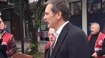 Türkiye İşçi Partisi Genel Başkanı Erkan Baş Hopa'da açıklamalarda bulundu