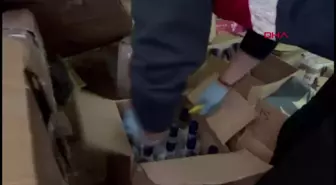 İstanbul'da Sahte İçki Operasyonu: 6 Milyon 765 Bin Lira Değerinde Sahte İçki Ele Geçirildi