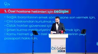 İstanbul Tabip Odası Başkanlığı İçin Seçimde 'Değişim Grubu'ndan Aday