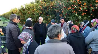 Kozan Belediye Başkanı Narenciye İşçileriyle Buluştu