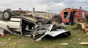 Osmaniye'de Tofaş Otomobil Takla Attı: 3 Yaralı