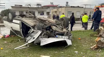 Osmaniye'de Tofaş Otomobil Takla Attı: 1'i Ağır 3 Kişi Yaralandı