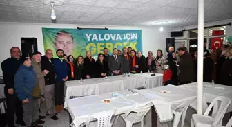 Yalova Belediye Başkanı Mustafa Tutuk, Fevziçakmak Mahallesi'nde Hemşehrileriyle Buluştu