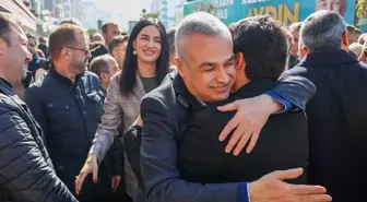 AK Parti Aydın Büyükşehir Belediye Başkan Adayı Mustafa Savaş, Çine'yi ziyaret etti