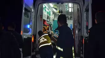 Antalya'da dereye düşen otomobilde 2 kişi yaralandı