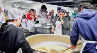 Gönül Mutfağı, 6 Şubat depreminin yıl dönümünde taziye yemeği hazırladı