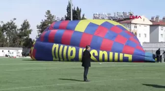 Burdur'da Sıcak Hava Balonu Gösterisi