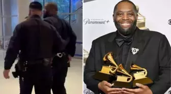Grammy'de 3 ödül alan rapçi Killer Mike, törende güvenliğe saldırdığı için tutuklandı
