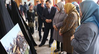 Depremlerin merkez üssü Kahramanmaraş'ta 'Deprem' sergisi açıldı