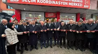 MHP Erzurum Seçim Koordinasyon Merkezi Açıldı
