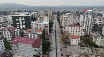 Osmaniye'nin kalbi, deprem öncesi ve sonrası böyle görüntülendi