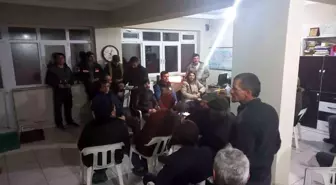 Afyonkarahisar Tarım ve Orman Müdürlüğü ekipleri Uluköy'de gece toplantısı düzenledi