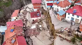 Tokat'ın Niksar ilçesinde heyelan felaketi