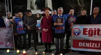 Denizli'de deprem anması düzenlendi