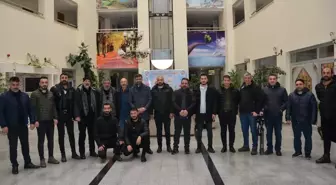Bitlis Belediye Başkanı Nesrullah Tanğlay, basın mensuplarıyla bir araya geldi