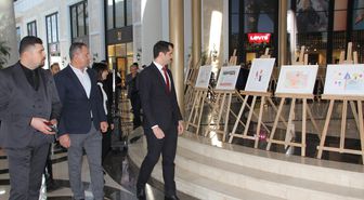 Depremzede Çocukların Resim Sergisi Antalya'da Açıldı