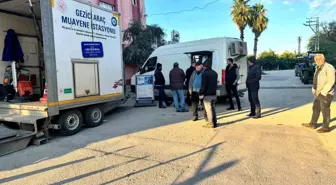 Yüreğir Ziraat Odası, çiftçilere gezici araç muayene istasyonu hizmeti sunuyor