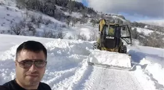 Çığ altında kalan iş makinesi operatörü hayatını kaybetti