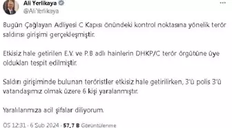 Çağlayan Adliyesi'nde DHKP/C Üyeleri Tarafından Saldırı Girişimi