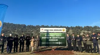 Çanakkale'de Depremde Hayatını Kaybedenler İçin Hatıra Ormanı Oluşturuldu