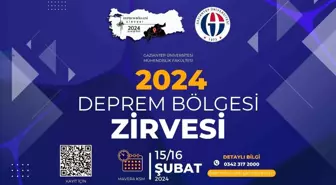 GAÜN Mühendislik Fakültesi Deprem Bölgesi Zirvesi İçin Kayıtlar Açıldı