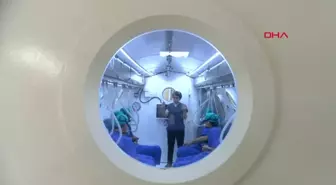 Depremzedelerin uzuvları hiperbarik oksijen tedavisiyle kurtarıldı