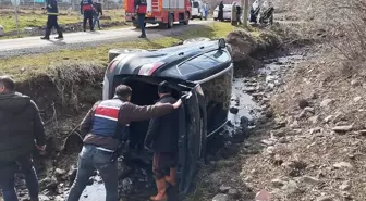 Elazığ'da Otomobil Takla Attı: 1 Kişi Yaralandı