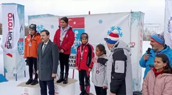 Erzurum'da Kayaklı Koşu 1. Etap Yarışları Sonuçlandı