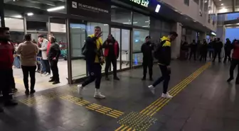Fenerbahçe, Gaziantep FK maçı için kente geldi