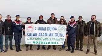 Gala Gölü Milli Parkı'nda Kuş Gözlemi Yapıldı