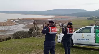 Gala Gölü Milli Parkı'nda Kuş Gözlemi Yapıldı