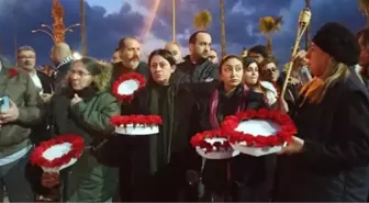 İskenderun'da depremde hayatını kaybedenler anıldı