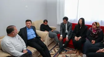 Hamza Dağ, depremzedeleri ziyaret etti ve kentsel dönüşüm çalışmalarını anlattı